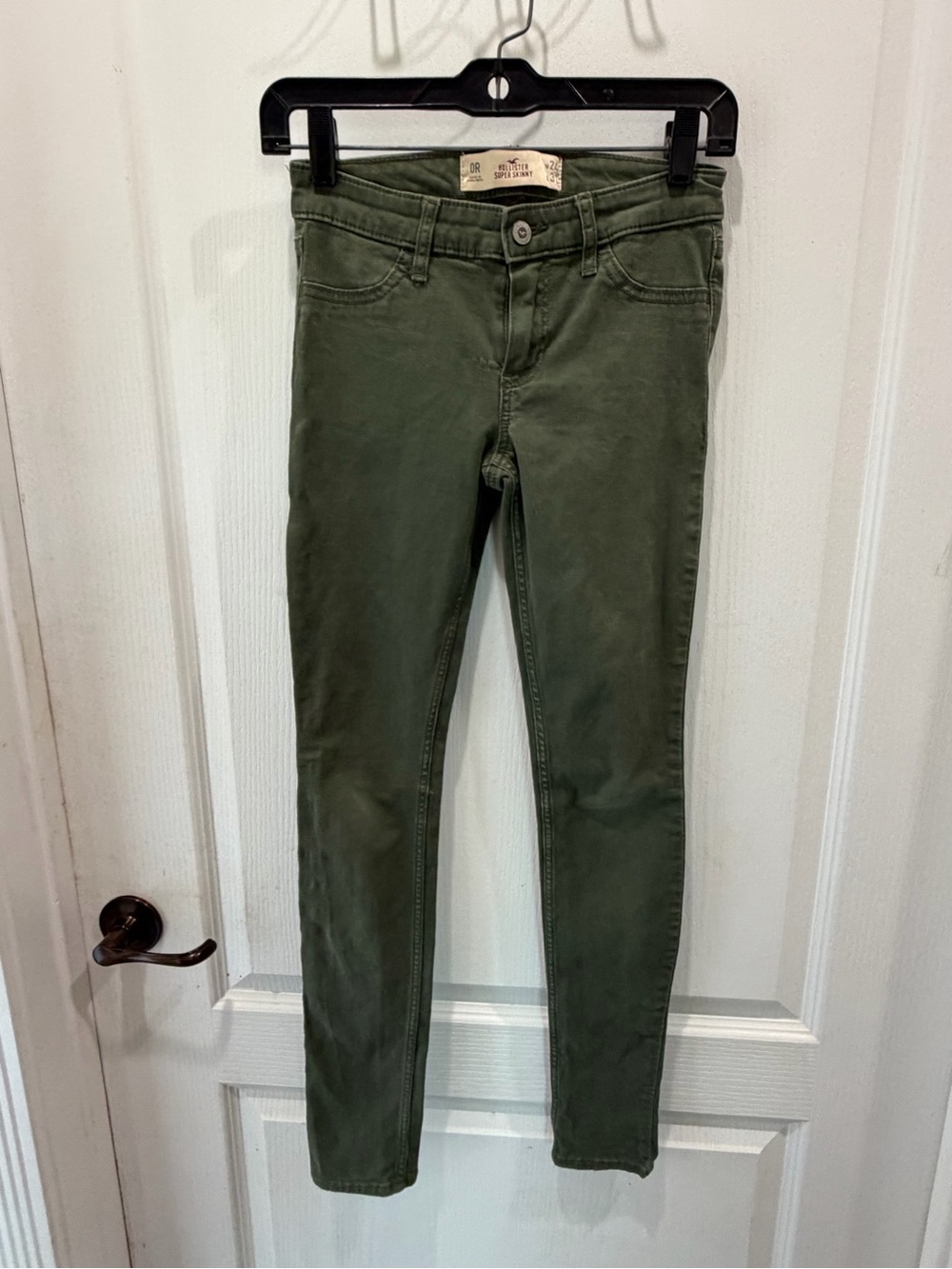 Hollister Olive Green Skinny Women's Pants